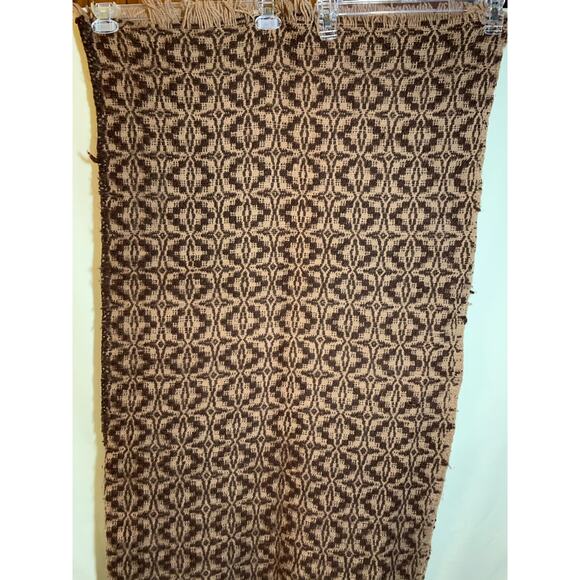 Vintage Handmade Brown and Tan Ruana - Made in Colombia - Picture 5 of 6